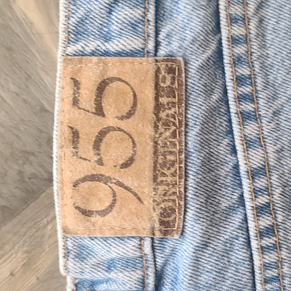 Vintage Basic 955 Denim Women's Shorts Great Condition,  Size 12 - Picture 3 of 5